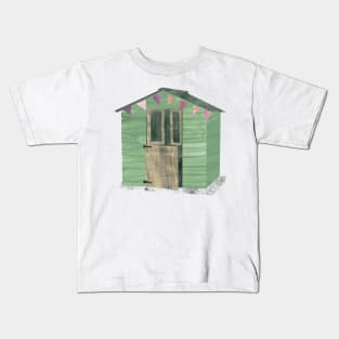 Shed - green Kids T-Shirt